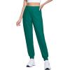 imageMAGCOMSEN Joggers for Women High Waisted Golf Pants with Zipper Pockets Quick Dry Lightweight Hiking Travel Workout PantsEgreen