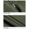 imageMAGCOMSEN Mens Hiking Pants QuickDry Water Resistant Reinforced Knee 4 Zip Pockets Outdoor Work PantsGreen