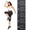 imageMAGCOMSEN Womens Capri Pants UPF 50 Lightweight Hiking Cargo Capri Joggers Quick Dry Golf Summer Pants with 5 PocketsBlack