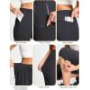imageMAGCOMSEN Womens Capri Pants UPF 50 Lightweight Hiking Cargo Capri Joggers Quick Dry Golf Summer Pants with 5 PocketsDark Grey