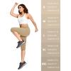 imageMAGCOMSEN Womens Capri Pants UPF 50 Lightweight Hiking Cargo Capri Joggers Quick Dry Golf Summer Pants with 5 PocketsKhaki
