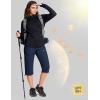 imageMAGCOMSEN Womens Capri Pants UPF 50 Lightweight Hiking Cargo Capri Joggers Quick Dry Golf Summer Pants with 5 PocketsNavy Blue