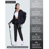 imageMAGCOMSEN Womens Hiking Pants Lightweight Quick Dry Water Resistant Joggers with Pockets Athletic Travel OutdoorBlack