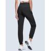 imageMAGCOMSEN Womens Hiking Pants Lightweight Quick Dry Water Resistant Joggers with Pockets Athletic Travel OutdoorBlack