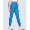 imageMAGCOMSEN Womens Hiking Pants Lightweight Quick Dry Water Resistant Joggers with Pockets Athletic Travel OutdoorLake Blue