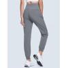imageMAGCOMSEN Womens Hiking Pants Lightweight Quick Dry Water Resistant Joggers with Pockets Athletic Travel OutdoorLight Grey