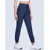 imageMAGCOMSEN Womens Hiking Pants Lightweight Quick Dry Water Resistant Joggers with Pockets Athletic Travel OutdoorNavy