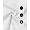 imageMAGCOMSEN Womens LongSleeve CrewNeck Cotton TShirt ClassicFit Shirt Soft Breathable Casual Tee Basic TopsWhite