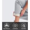 imageMAGCOMSEN Womens Sherpa Lined Sweatpants Winter Warm Fleece Pants Water Resistant Thermal Pants for Lounge Outdoor SnowLight Grey
