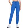 imageMAGCOMSEN Womens Hiking Pants Lightweight Quick Dry Water Resistant Joggers with Pockets Athletic Travel OutdoorBlue