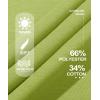 imageMAGCOMSEN Womens Fleece Lined Sweatshirt Crewneck Cotton Pullover Fall Casual Long Sleeve Warm TopsOlive Green