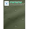 imageMAGCOMSEN Womens 7quot Hiking Golf Shorts 6 Pockets Lightweight Quick Dry Outdoor Casual Cargo Shorts Water ResistantArmy Green