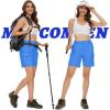 imageMAGCOMSEN Womens 7quot Hiking Golf Shorts 6 Pockets Lightweight Quick Dry Outdoor Casual Cargo Shorts Water ResistantBlue