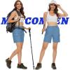 imageMAGCOMSEN Womens 7quot Hiking Golf Shorts 6 Pockets Lightweight Quick Dry Outdoor Casual Cargo Shorts Water ResistantLight Blue