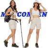 imageMAGCOMSEN Womens 7quot Hiking Golf Shorts 6 Pockets Lightweight Quick Dry Outdoor Casual Cargo Shorts Water ResistantLight Khaki