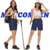 imageMAGCOMSEN Womens 7quot Hiking Golf Shorts 6 Pockets Lightweight Quick Dry Outdoor Casual Cargo Shorts Water ResistantNavy