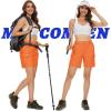 imageMAGCOMSEN Womens 7quot Hiking Golf Shorts 6 Pockets Lightweight Quick Dry Outdoor Casual Cargo Shorts Water ResistantOrange