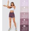 imageMAGOCOMSEN Womens Running Shorts 3quot Quick Dry Lightweight Athletic Workout Sports Shorts with Pockets Ladies Summer ShortsPurple Red