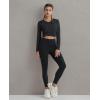 imageMAGCOMSEN Womens T Shirts VNeck Long Sleeve UPF 50 UV Sun Shirt Quick Dry Performance Tees Workout Swim TopsBlack