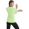imageMAGCOMSEN Womens T Shirts VNeck Long Sleeve UPF 50 UV Sun Shirt Quick Dry Performance Tees Workout Swim TopsPale Green