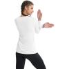 imageMAGCOMSEN Womens T Shirts VNeck Long Sleeve UPF 50 UV Sun Shirt Quick Dry Performance Tees Workout Swim TopsWhite