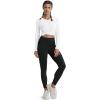 imageMAGCOMSEN Womens T Shirts VNeck Long Sleeve UPF 50 UV Sun Shirt Quick Dry Performance Tees Workout Swim TopsWhite