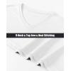 imageMAGCOMSEN Womens T Shirts VNeck Long Sleeve UPF 50 UV Sun Shirt Quick Dry Performance Tees Workout Swim TopsWhite