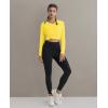 imageMAGCOMSEN Womens T Shirts VNeck Long Sleeve UPF 50 UV Sun Shirt Quick Dry Performance Tees Workout Swim TopsYellow