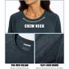 imageMAGCOMSEN Womens Long Sleeve Shirts UPF 50 Sun Protection Running Fishing Workout T ShirtsBlack