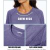 imageMAGCOMSEN Womens Long Sleeve Shirts UPF 50 Sun Protection Running Fishing Workout T ShirtsPurple