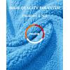 imageMAGCOMSEN Women Sherpa Jacket Full Zip Fuzzy Teddy Coat with Pockets Fleece Lined Warm Winter Casual OutfitsSky Blue