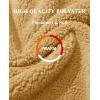 imageMAGCOMSEN Women Sherpa Jacket Full Zip Fuzzy Teddy Coat with Pockets Fleece Lined Warm Winter Casual OutfitsYellow
