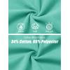 imageMAGCOMSEN Womens Cropped Hoodie Sweatshirt Fleece Lined Full Zip Up Jacket With PocketsMint Green