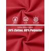 imageMAGCOMSEN Womens Cropped Hoodie Sweatshirt Fleece Lined Full Zip Up Jacket With PocketsTomato Red