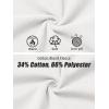 imageMAGCOMSEN Womens Cropped Hoodie Sweatshirt Fleece Lined Full Zip Up Jacket With PocketsWhite