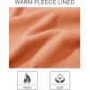 imageMAGCOMSEN Womens Fleece Lined Zip Up Hoodies Casual Hooded Jacket Workout Full Zip Sweatshirts Pocket CoatsApricot