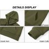 imageMAGCOMSEN Womens Fleece Lined Zip Up Hoodies Casual Hooded Jacket Workout Full Zip Sweatshirts Pocket CoatsArmy Green
