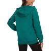 imageMAGCOMSEN Womens Fleece Lined Zip Up Hoodies Casual Hooded Jacket Workout Full Zip Sweatshirts Pocket CoatsEmerald Green
