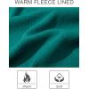 imageMAGCOMSEN Womens Fleece Lined Zip Up Hoodies Casual Hooded Jacket Workout Full Zip Sweatshirts Pocket CoatsEmerald Green
