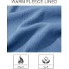 imageMAGCOMSEN Womens Fleece Lined Zip Up Hoodies Casual Hooded Jacket Workout Full Zip Sweatshirts Pocket CoatsHaze Blue