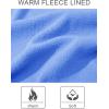 imageMAGCOMSEN Womens Fleece Lined Zip Up Hoodies Casual Hooded Jacket Workout Full Zip Sweatshirts Pocket CoatsLight Blue