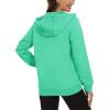 imageMAGCOMSEN Womens Fleece Lined Zip Up Hoodies Casual Hooded Jacket Workout Full Zip Sweatshirts Pocket CoatsMint Green