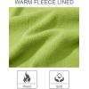 imageMAGCOMSEN Womens Fleece Lined Zip Up Hoodies Casual Hooded Jacket Workout Full Zip Sweatshirts Pocket CoatsOlive Green