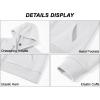 imageMAGCOMSEN Womens Fleece Lined Zip Up Hoodies Casual Hooded Jacket Workout Full Zip Sweatshirts Pocket CoatsWhite