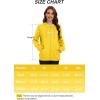 imageMAGCOMSEN Womens Fleece Lined Zip Up Hoodies Casual Hooded Jacket Workout Full Zip Sweatshirts Pocket CoatsYellow