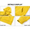 imageMAGCOMSEN Womens Fleece Lined Zip Up Hoodies Casual Hooded Jacket Workout Full Zip Sweatshirts Pocket CoatsYellow