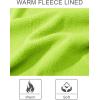 imageMAGCOMSEN Womens Fleece Lined Zip Up Hoodies Casual Hooded Jacket Workout Full Zip Sweatshirts Pocket CoatsYellow Green