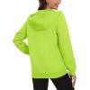 imageMAGCOMSEN Womens Fleece Lined Zip Up Hoodies Casual Hooded Jacket Workout Full Zip Sweatshirts Pocket CoatsYellow Green