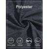 imageMAGCOMSEN Womens Workout Shirts Crewneck Short Sleeve Moisture Wicking Lightweight Tops for Gym Athletic SportsBlack