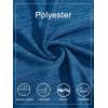 imageMAGCOMSEN Womens Workout Shirts Crewneck Short Sleeve Moisture Wicking Lightweight Tops for Gym Athletic SportsMedium Blue